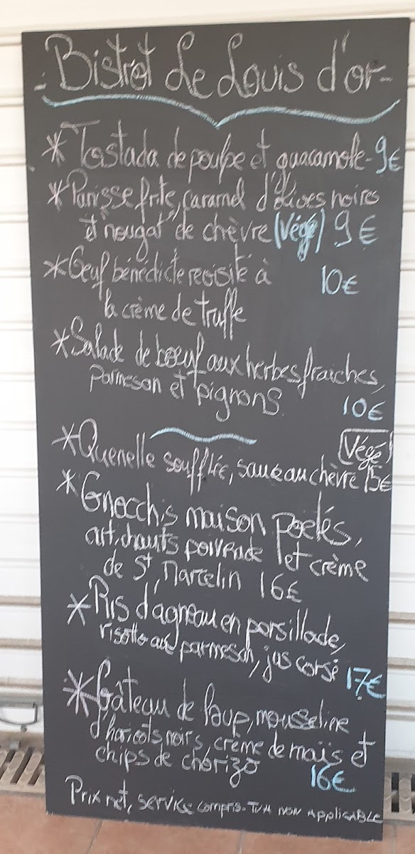 Menu Le Louis D'or-2