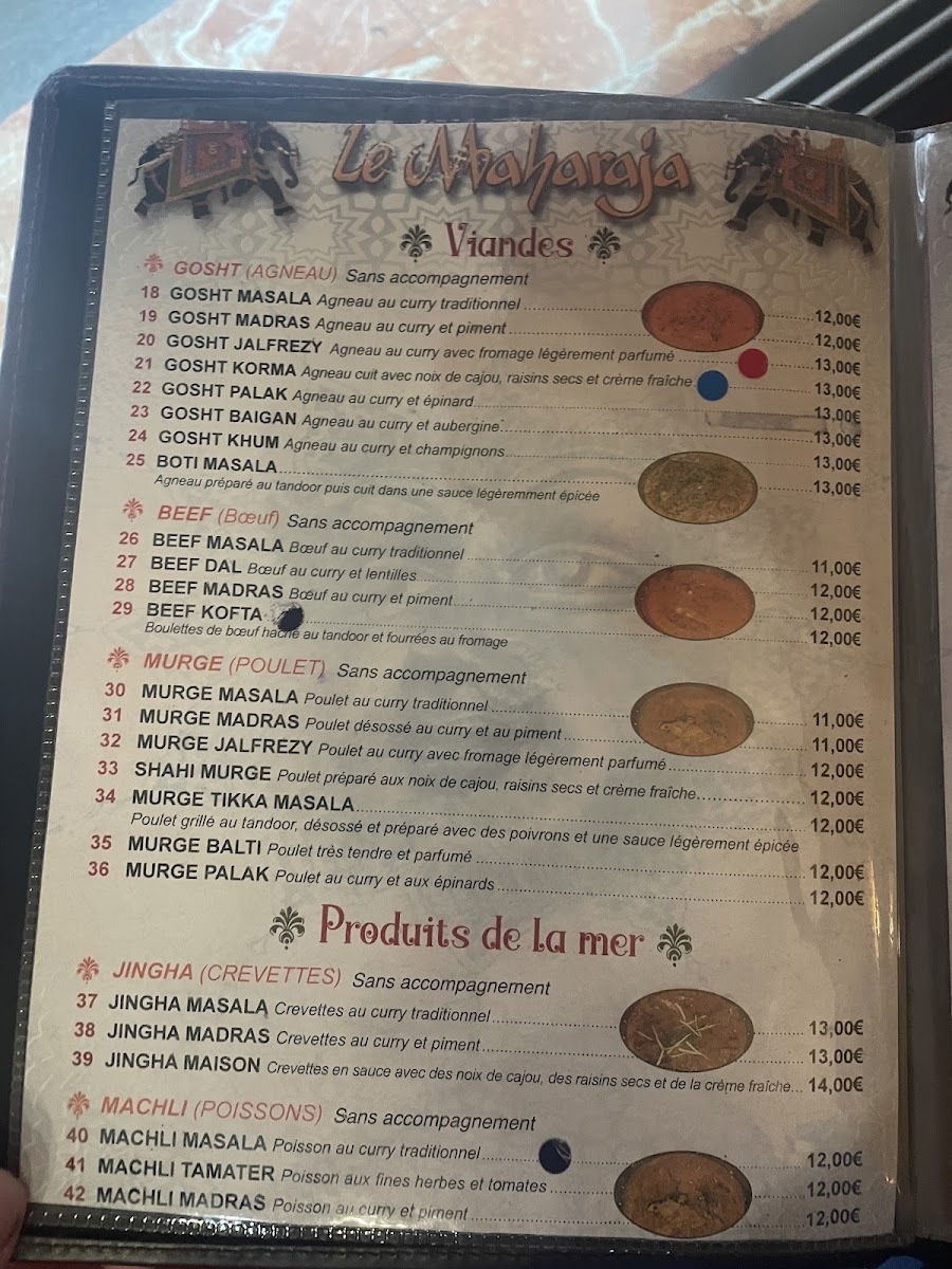 Menu Le Maharaja-3
