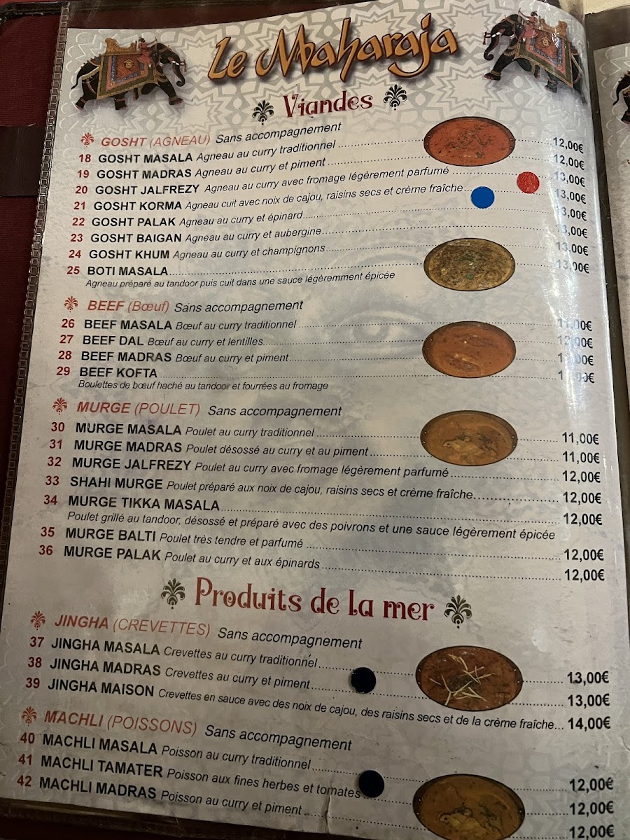 Menu Le Maharaja-6
