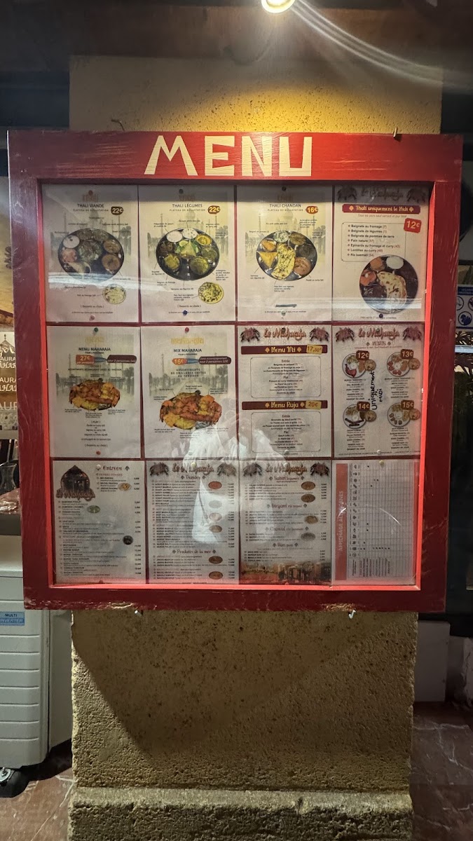 Menu Le Maharaja-9