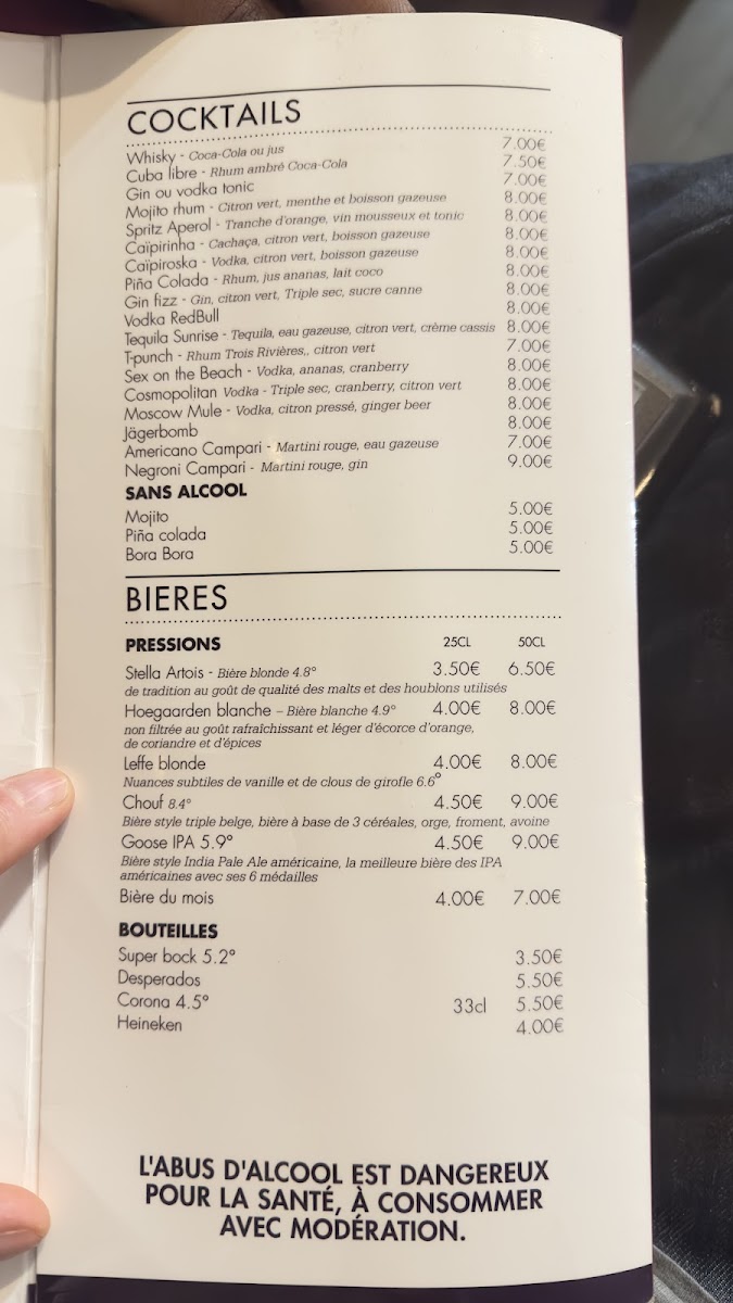 Menu Le Maximilien-2