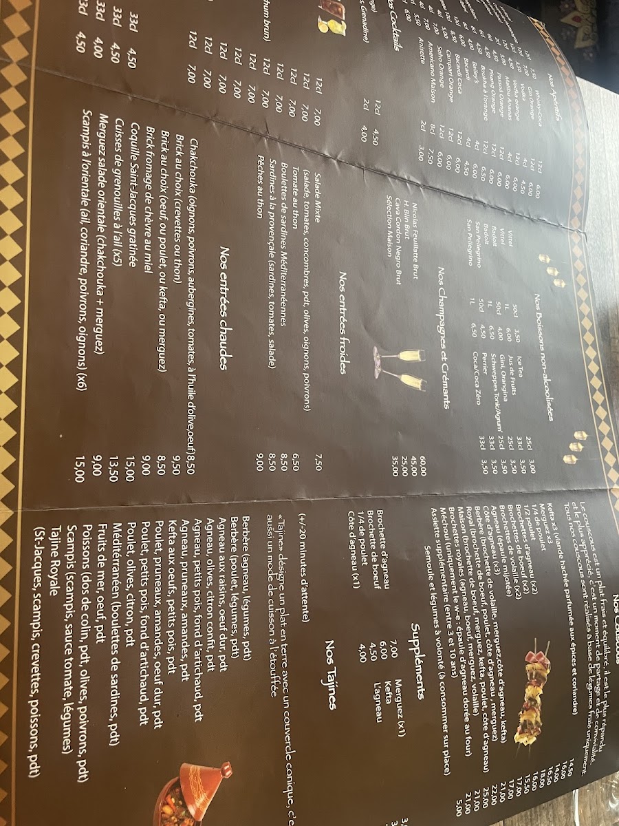 Menu Le Méditerranée-10