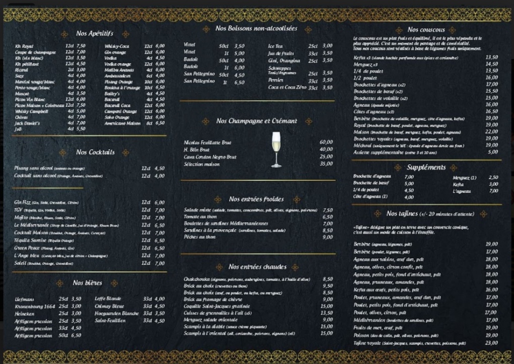 Menu Le Méditerranée-4