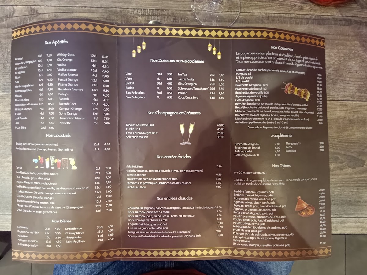 Menu Le Méditerranée-5
