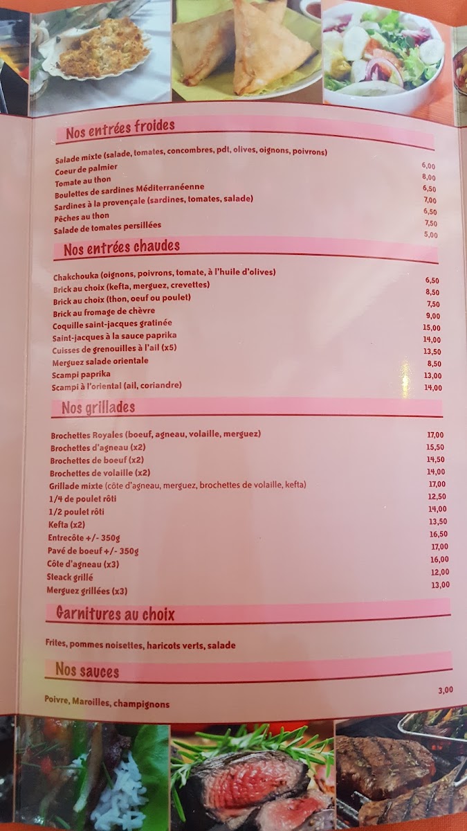 Menu Le Méditerranée-7