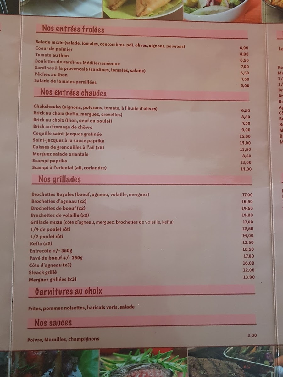 Menu Le Méditerranée-9