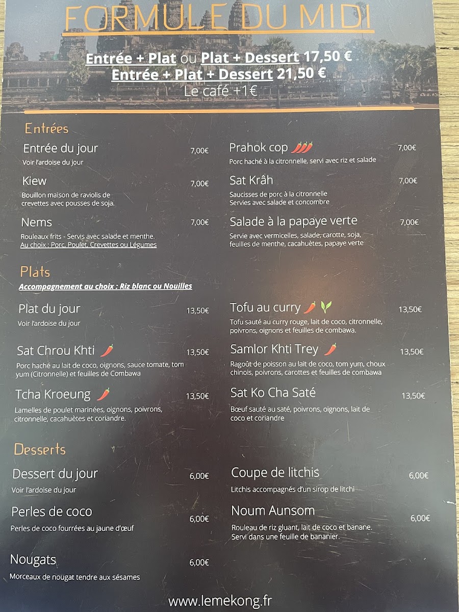 Menu Le Mékong Montrouge-1