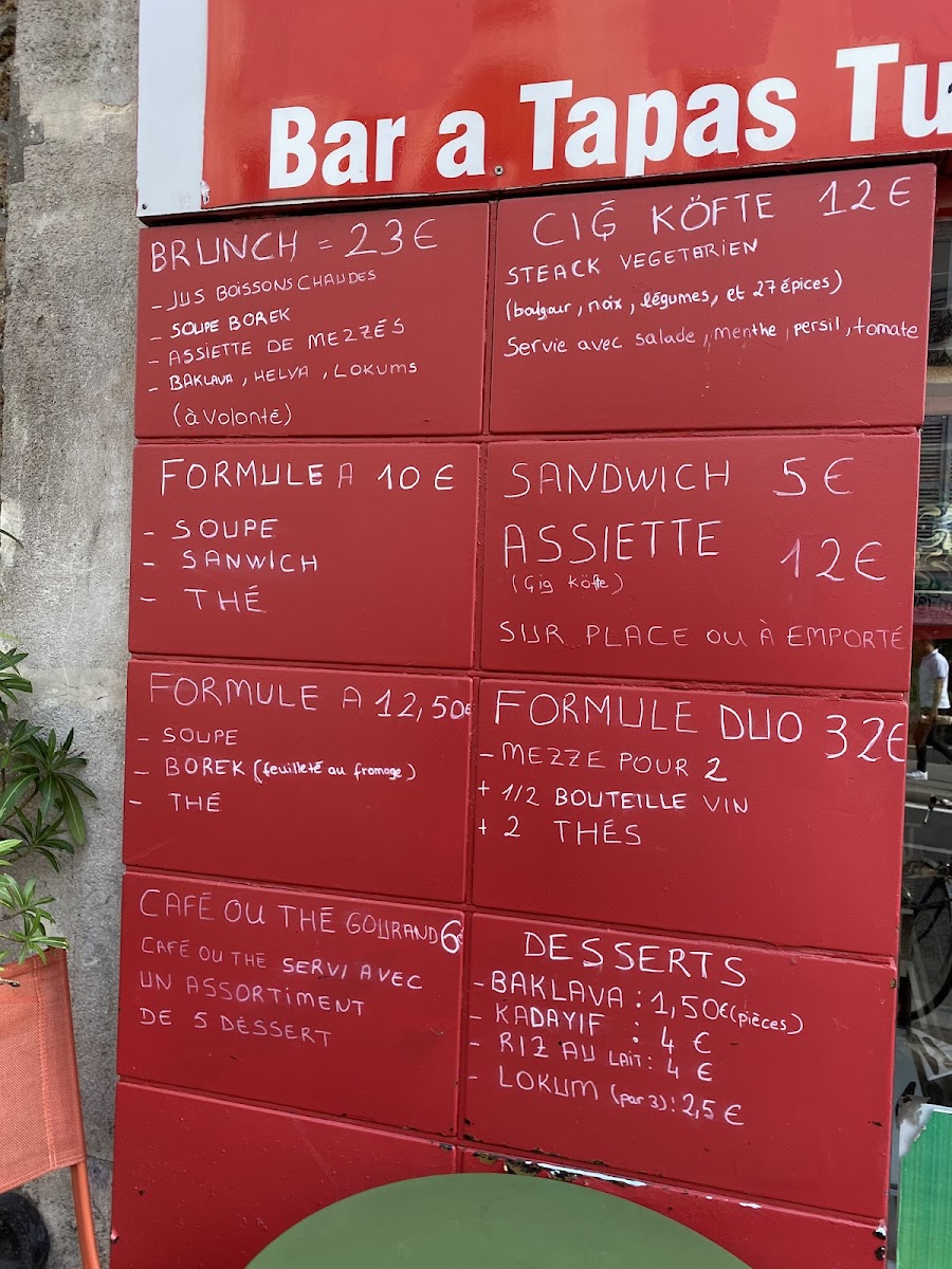 Menu Le Mezze Du Chef Çig Köfte-4