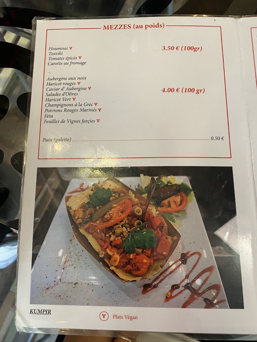 Menu Le Mezze Du Chef Çig Köfte-5