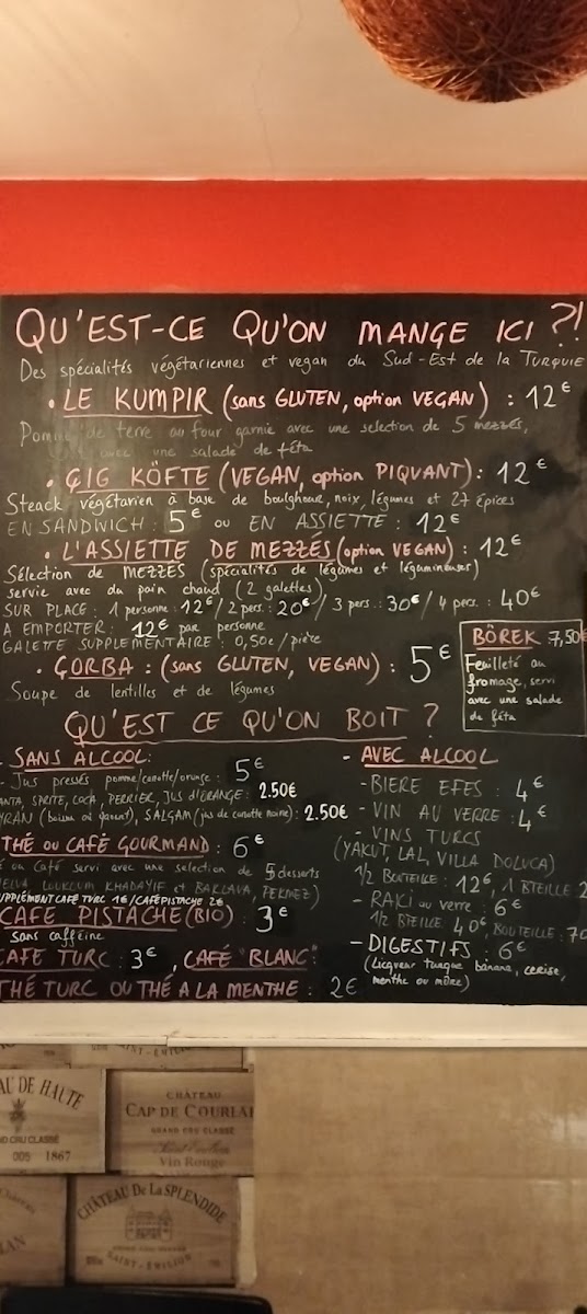 Menu Le Mezze Du Chef Çig Köfte-7