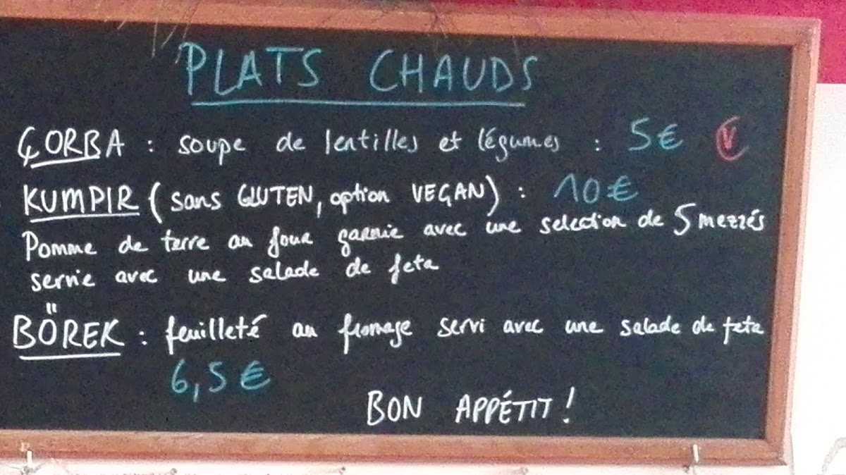 Menu Le Mezze Du Chef Çig Köfte-9