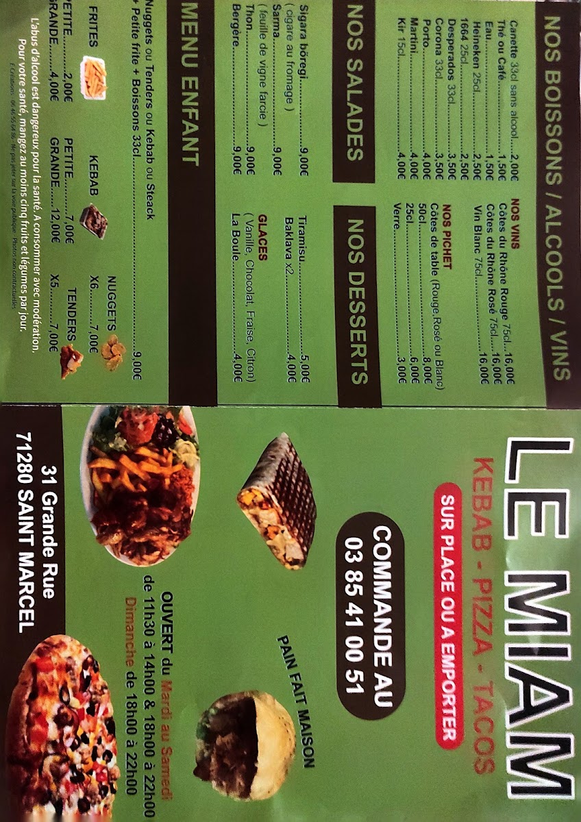 Menu Le Miam-2