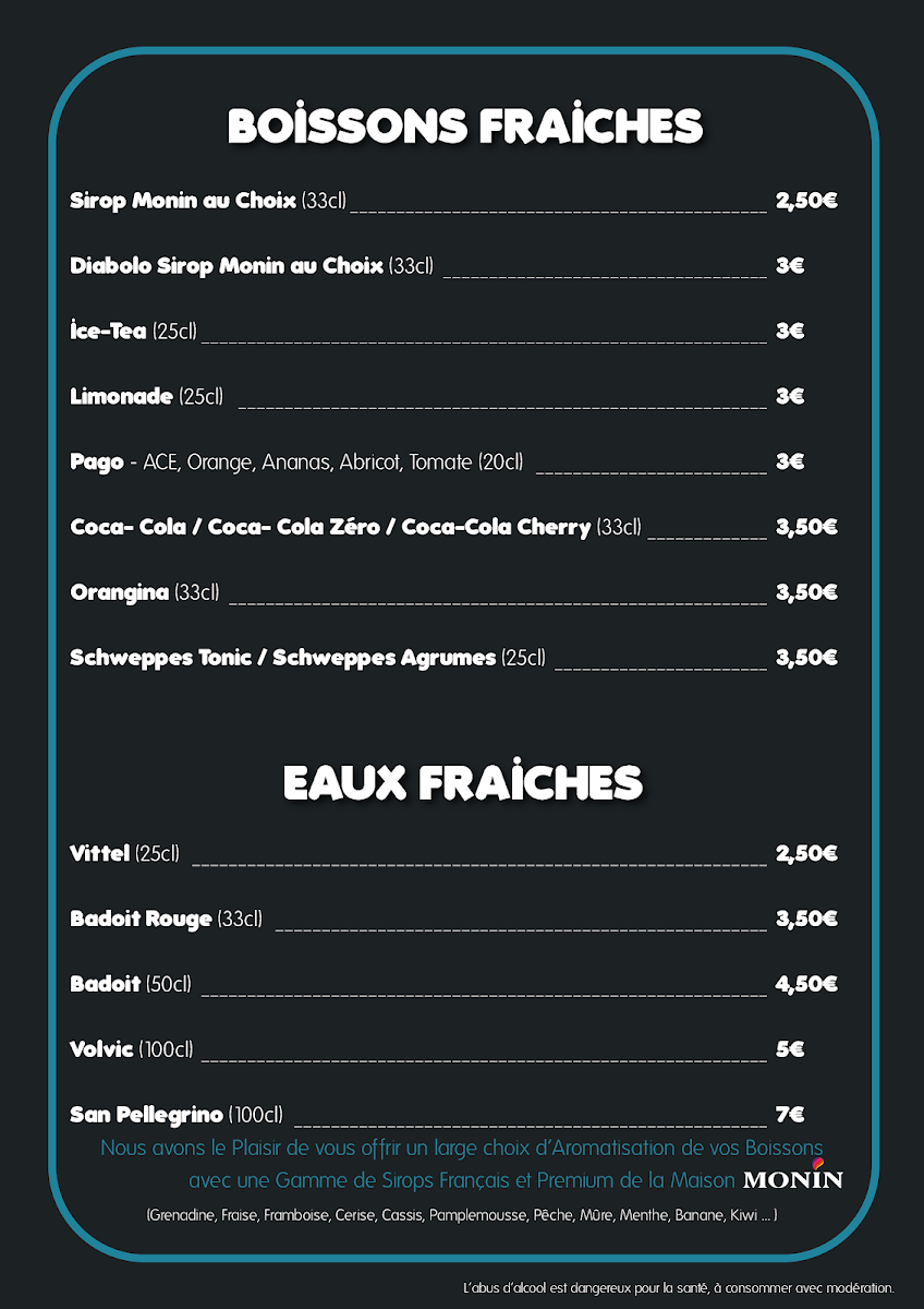 Menu Le Midi Pile-2