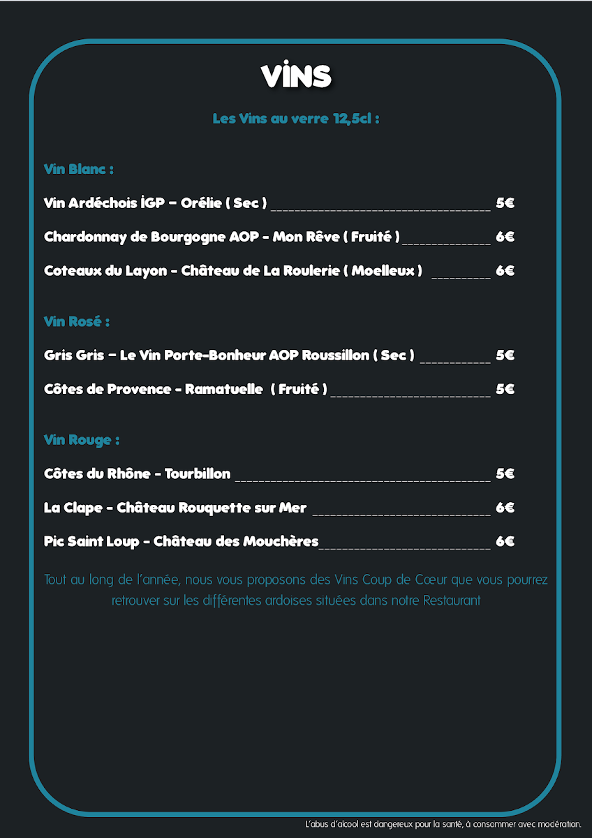 Menu Le Midi Pile-9