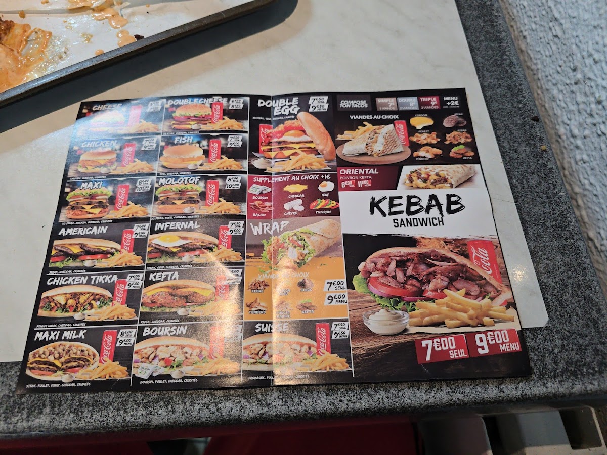Menu Le Milk & Kebab-1