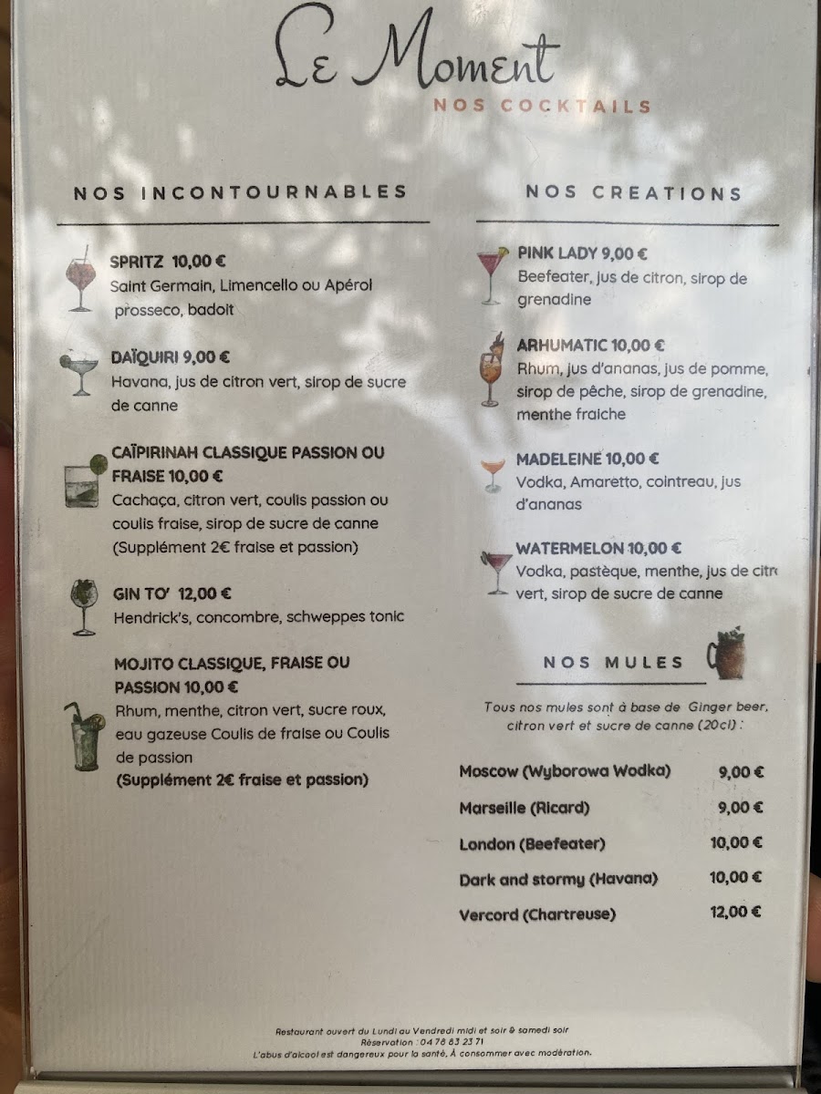 Menu Le Moment-1