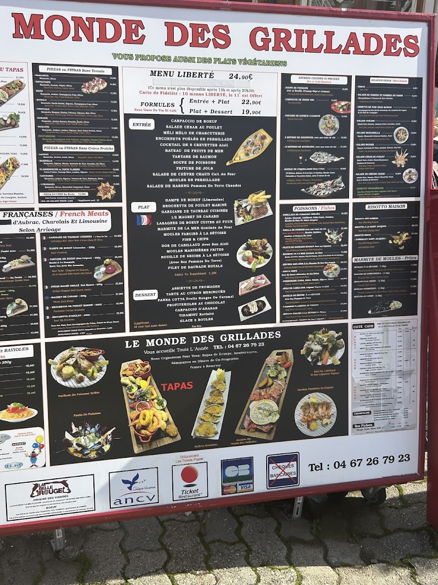 Menu Le Monde Des Grillades-8