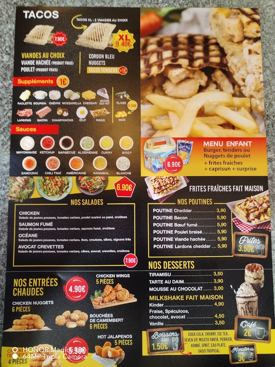 Menu Le Montana-1