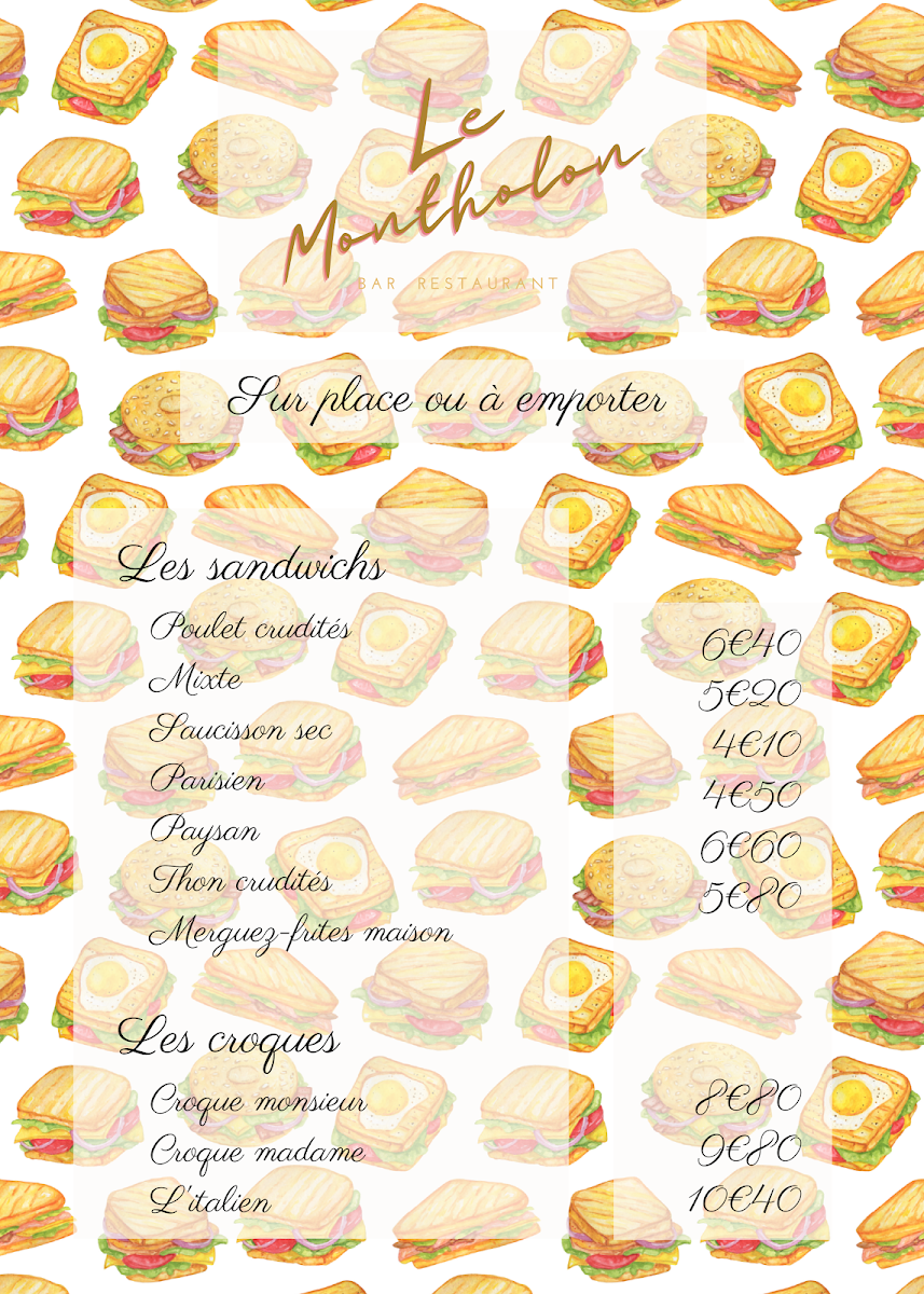 Menu Le Montholon-10
