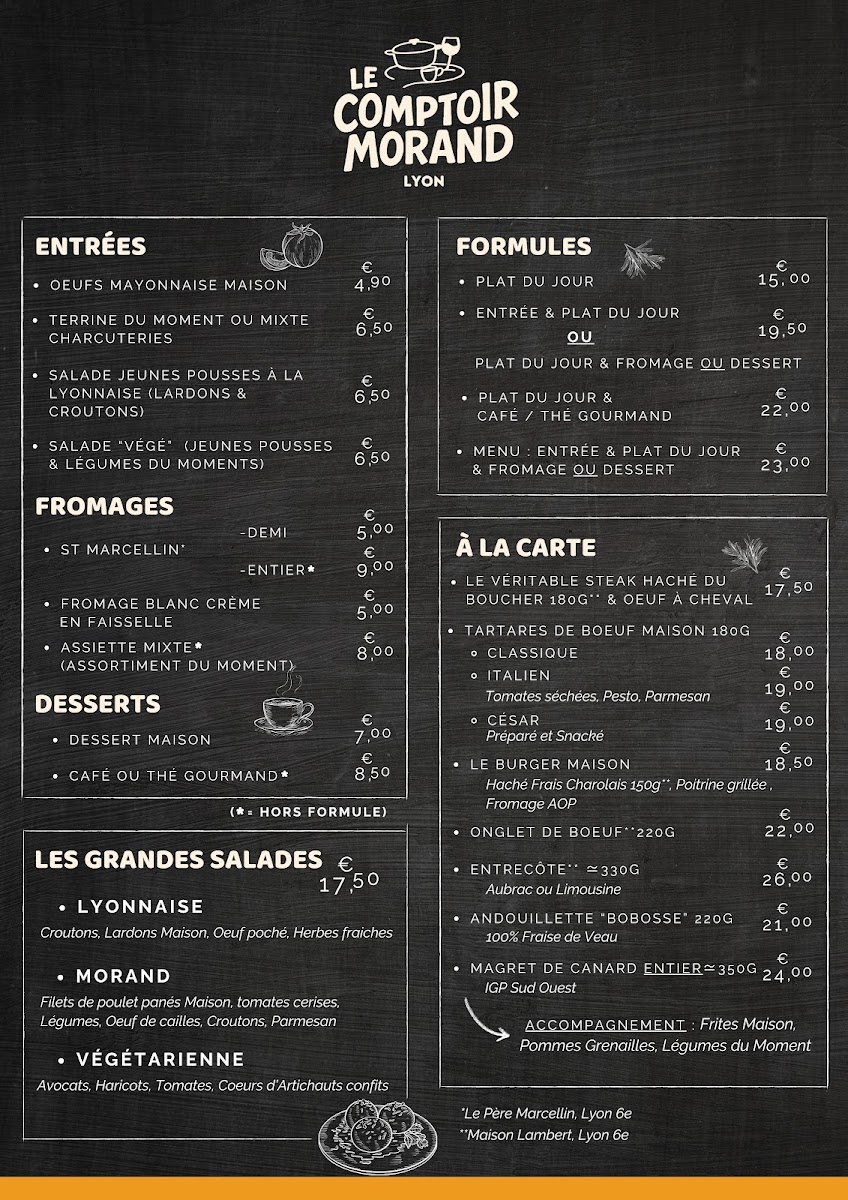 Menu Le Morand-1