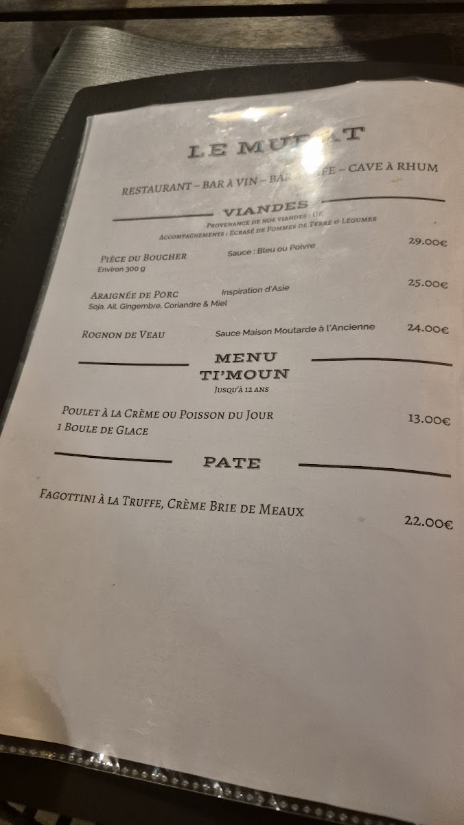 Menu Le Murat-10