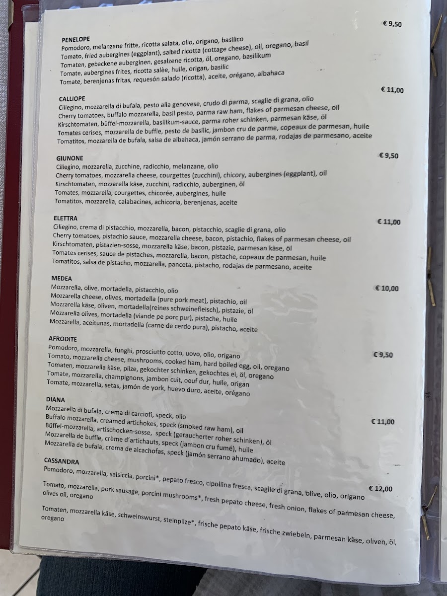 Menu Le Muse Ristorante Pizzeria-2