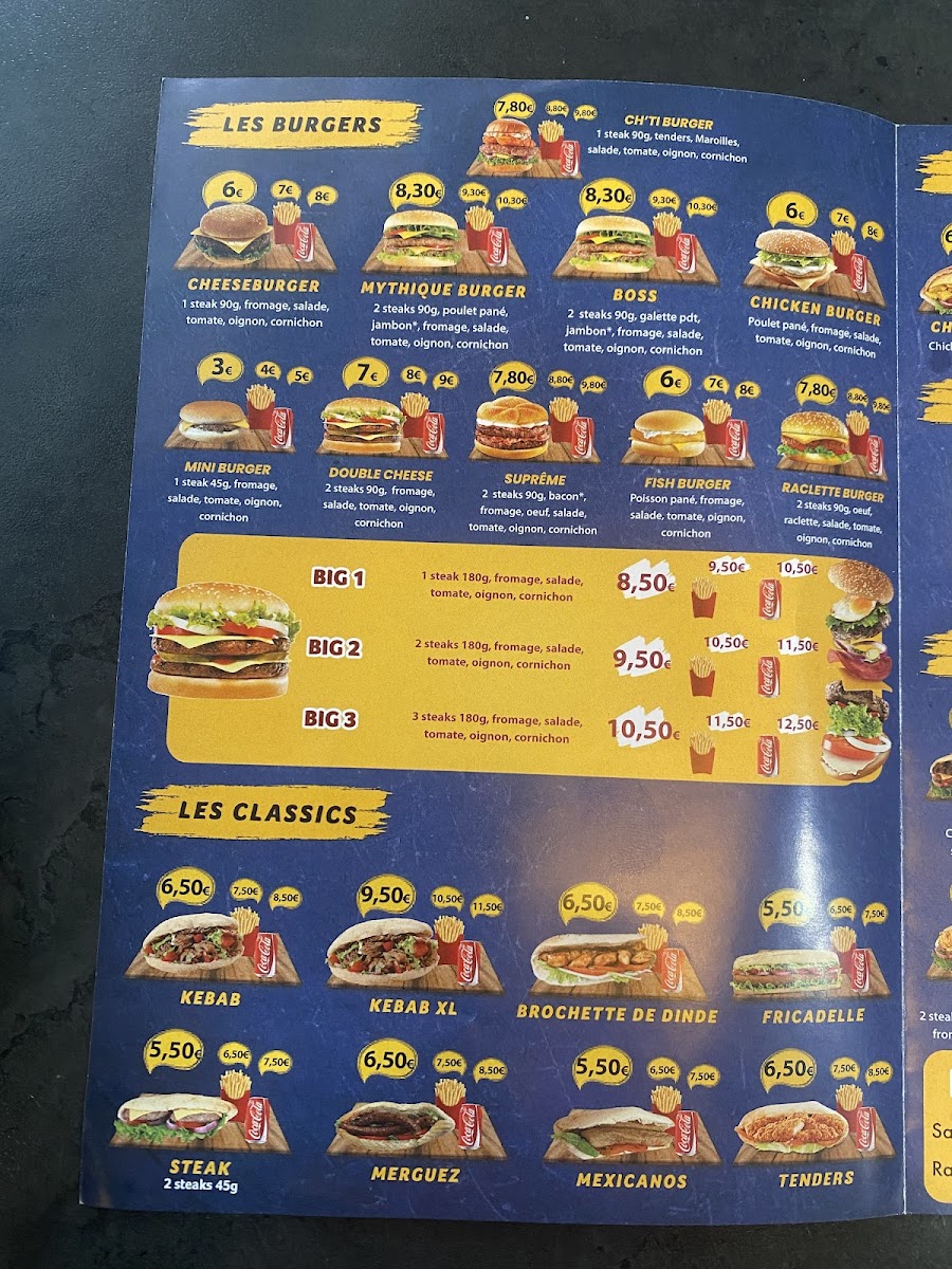 Menu Le Mythique-5