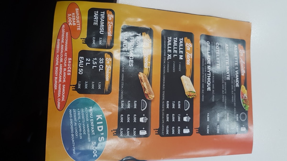Menu Le Mythique-7