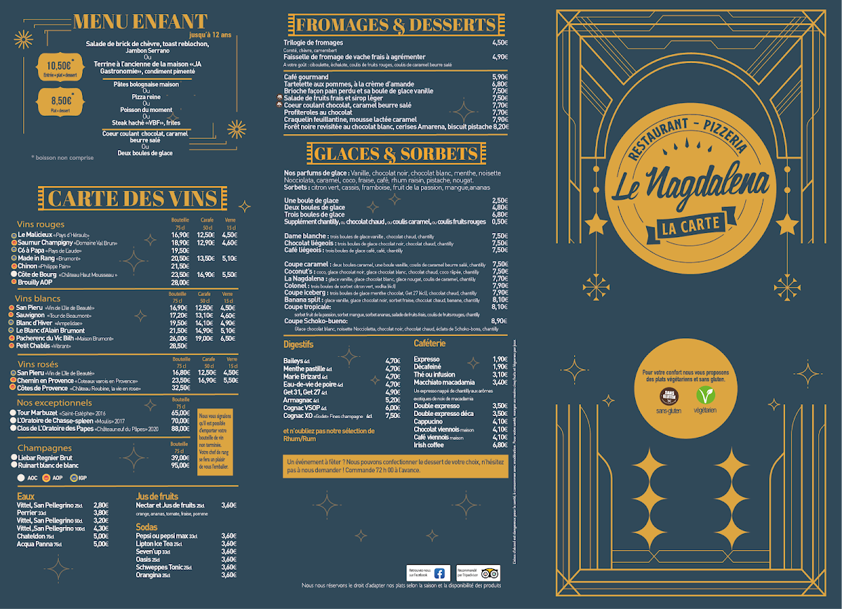 Menu Le Nagdalena-1