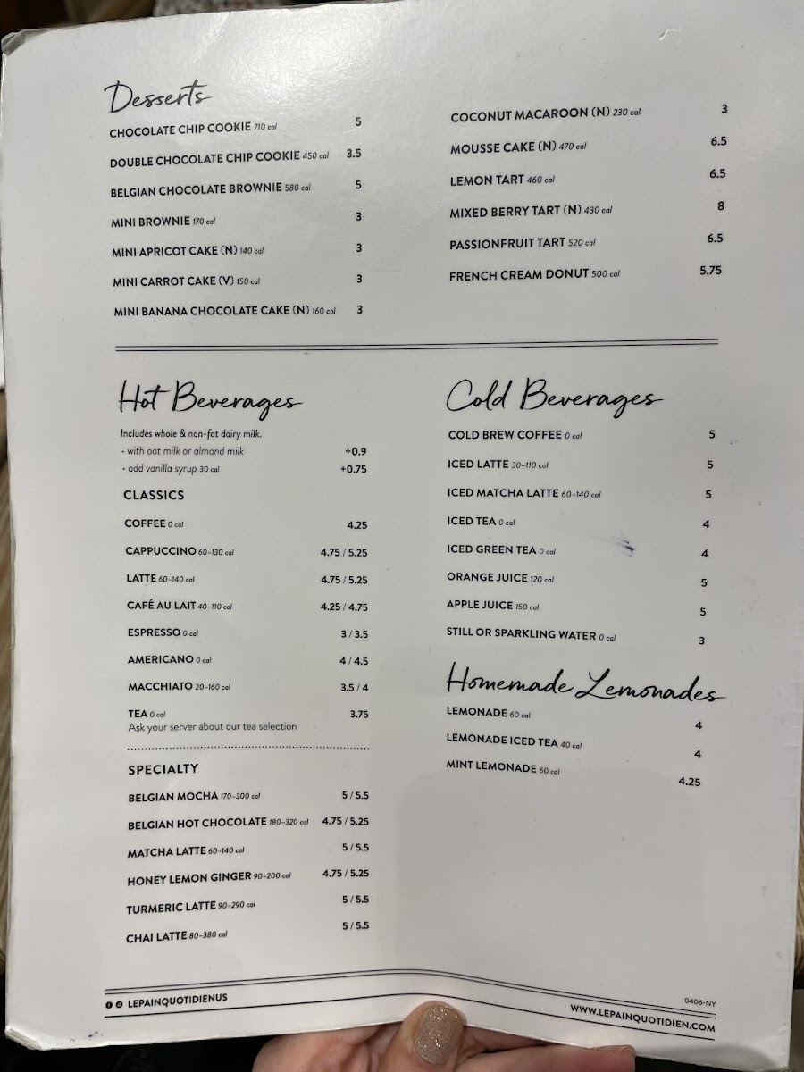 Le Pain Quotidien Menu-4