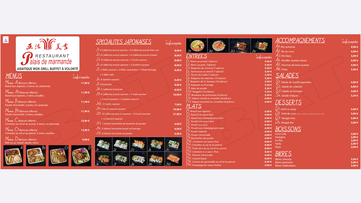 Menu Le Palais De Marmande-2