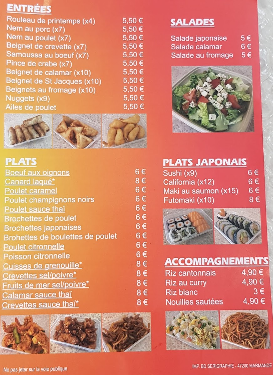 Menu Le Palais De Marmande-4
