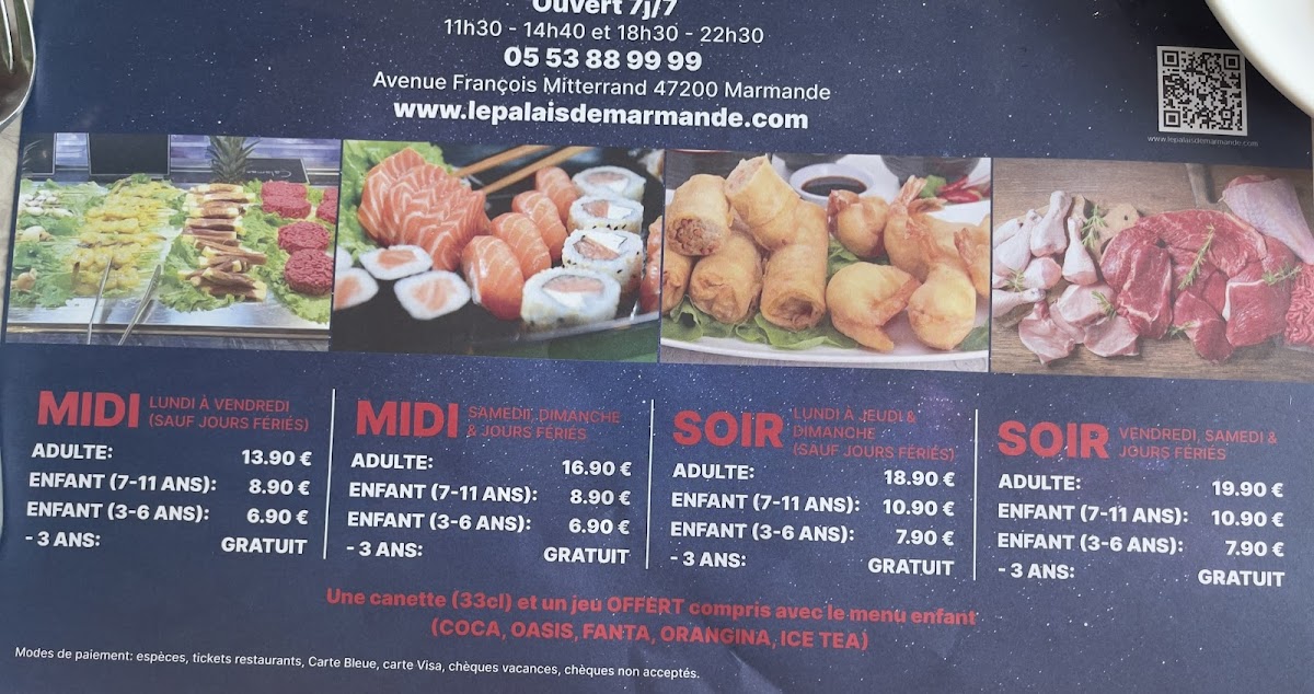 Menu Le Palais De Marmande-9