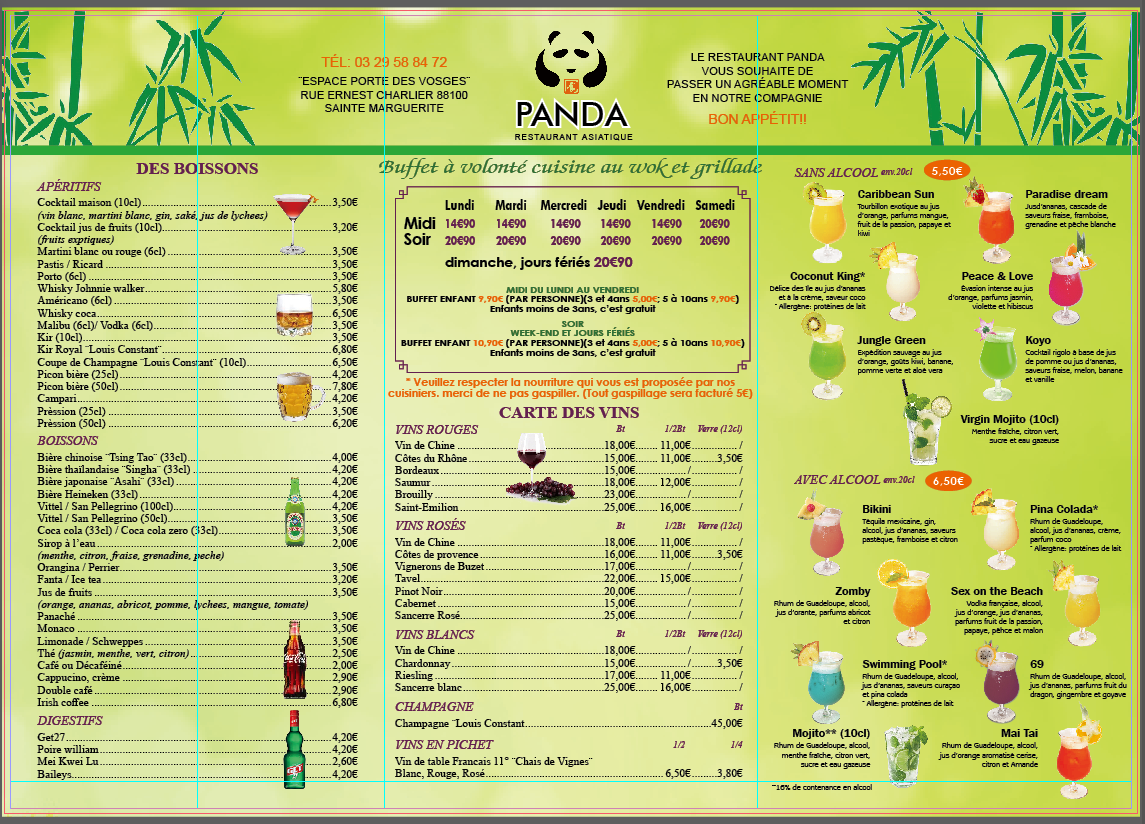 Menu Le Panda-1