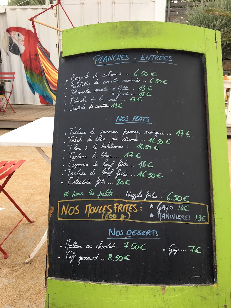 Menu Le Papagayo-7