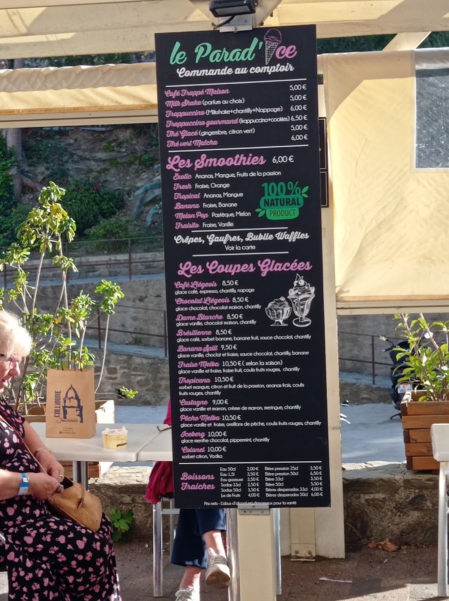 Menu Le Parad’Ice-1
