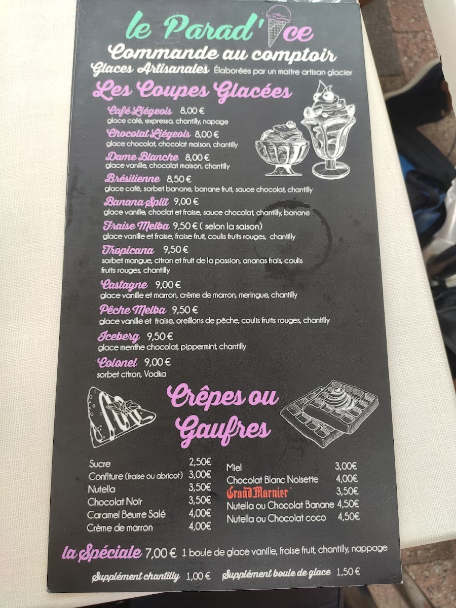 Menu Le Parad’Ice-3