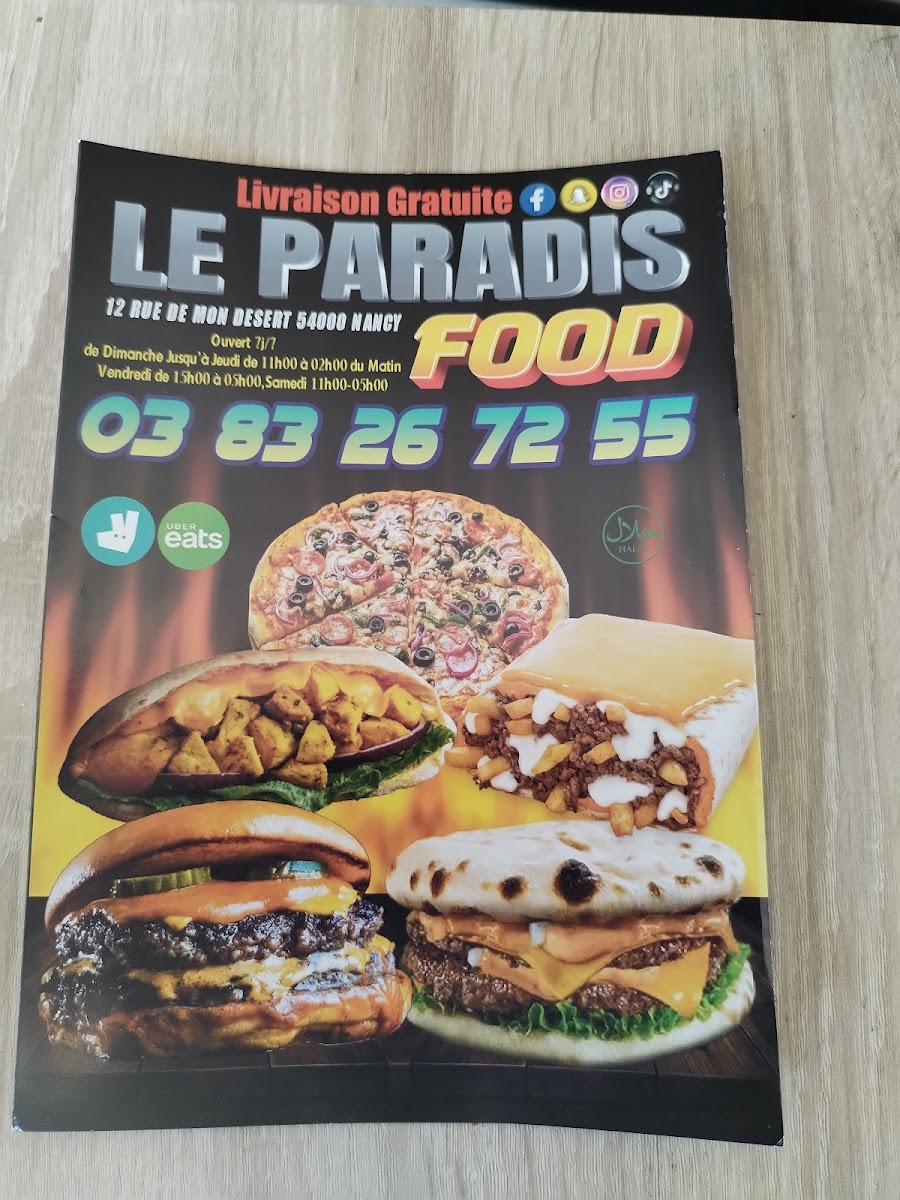 Menu Le Paradis Food-5