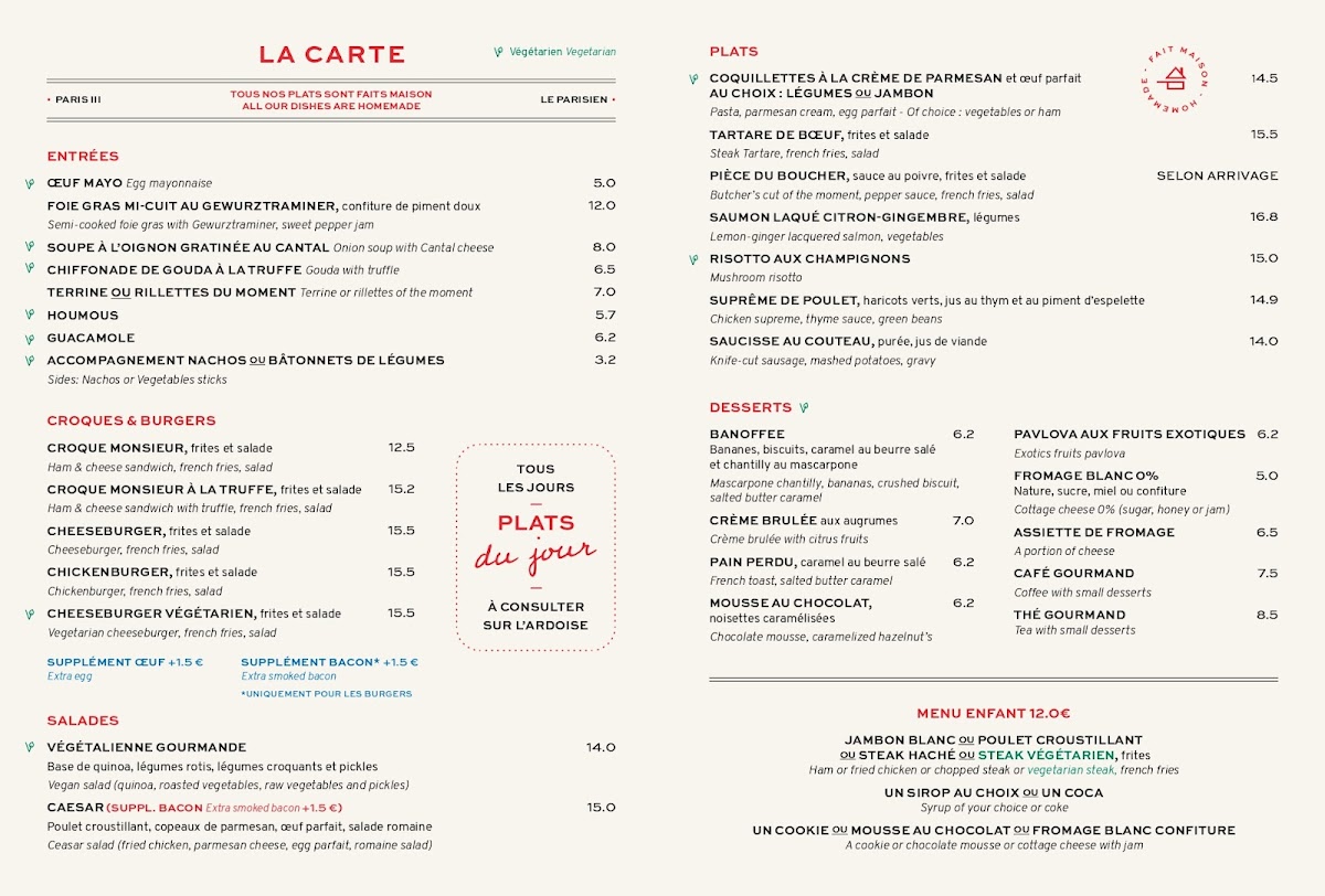Menu Le Parisien Saint-Martin-3
