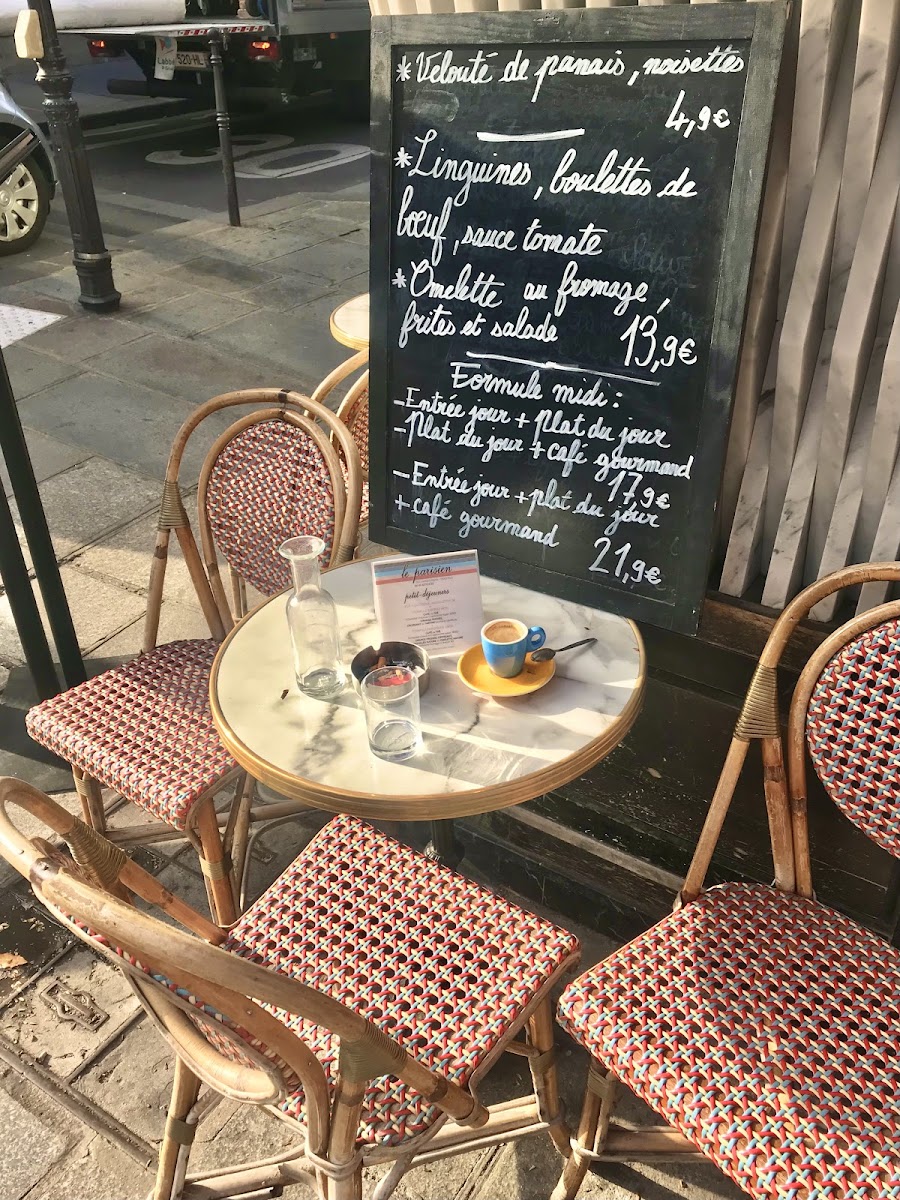 Menu Le Parisien Saint-Martin-9