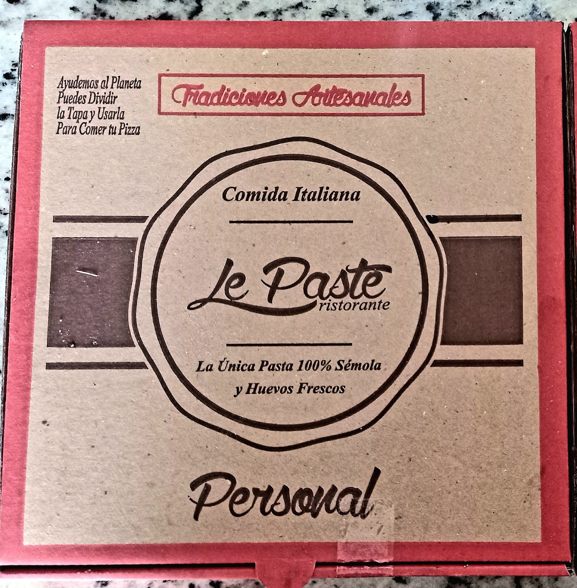 Menu Le Paste - Colina-7