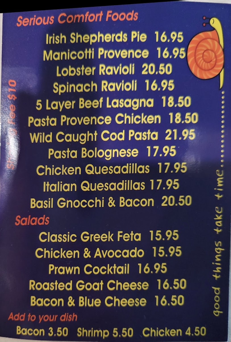 Menu Le Patio - The Tiniest Cutest Restaurant In South Florida-4