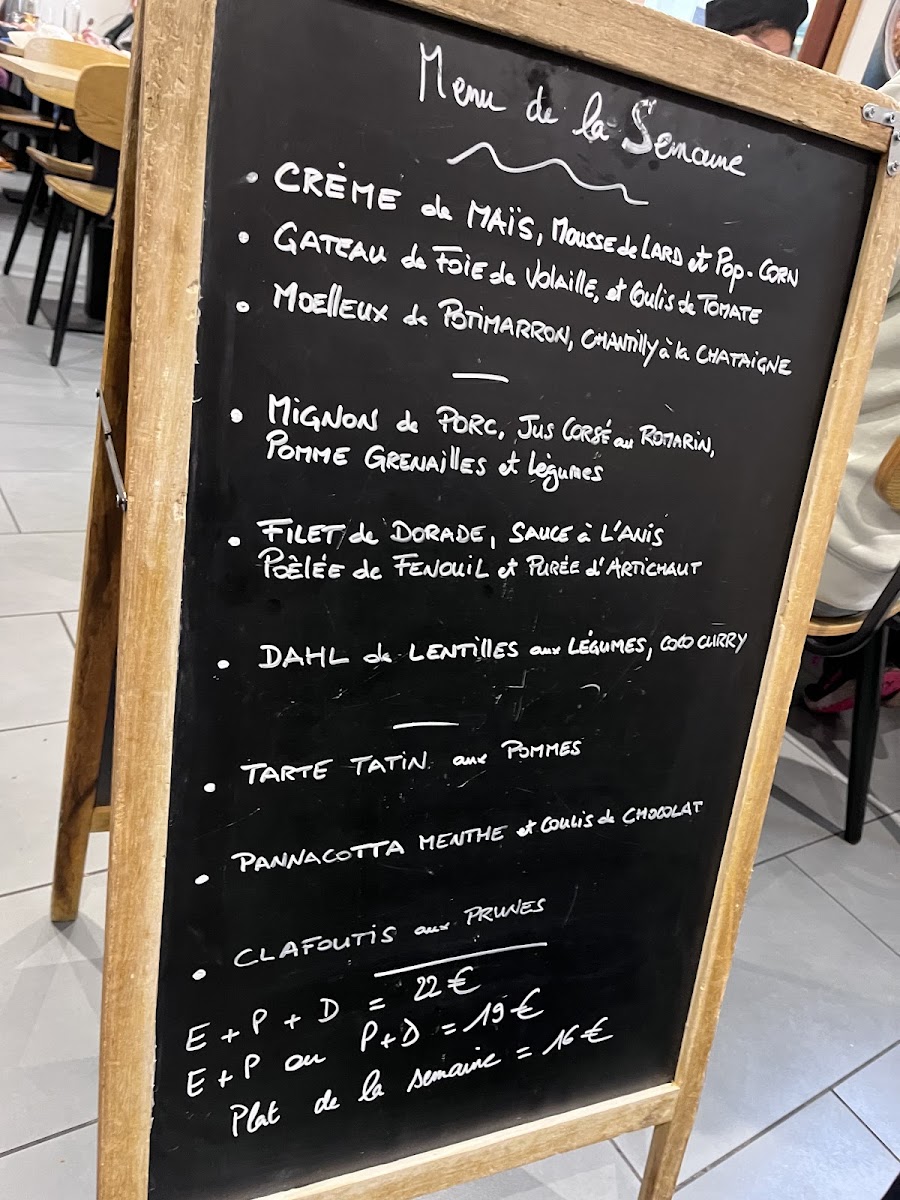 Menu Le Patriarche - Bistro Restaurant-10