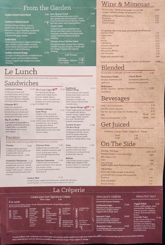 Menu Le Peep-2