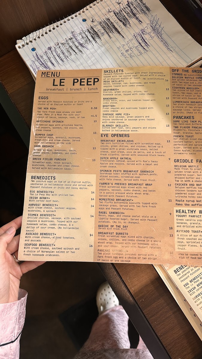 Menu Le Peep-7