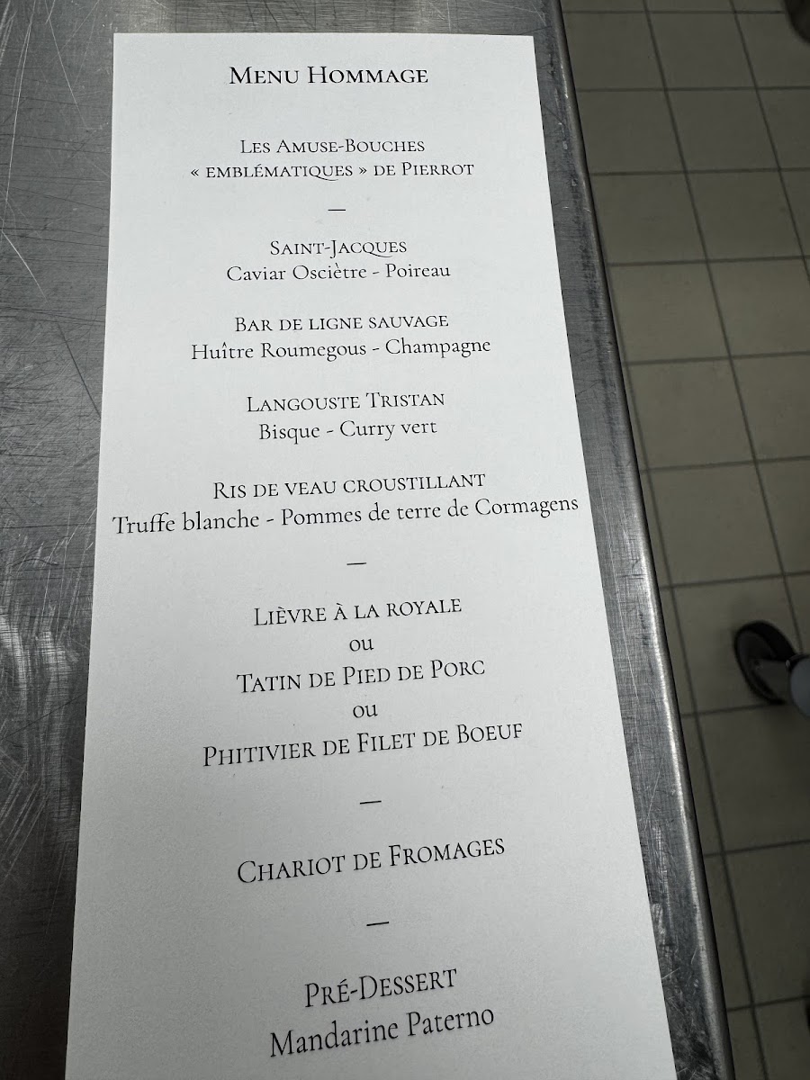 Menu Le Pérolles-2