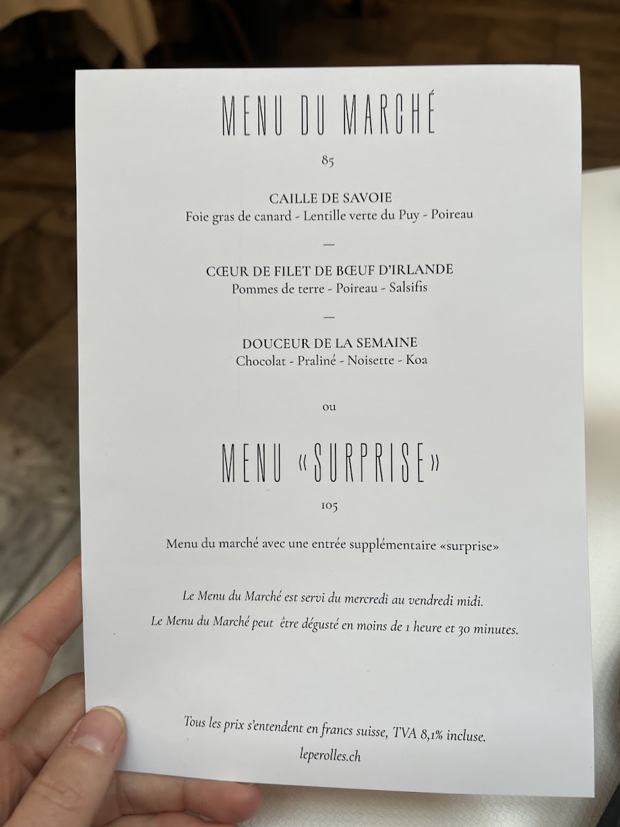 Menu Le Pérolles-4