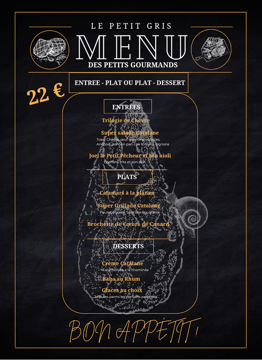 Menu Le Petit Gris-1