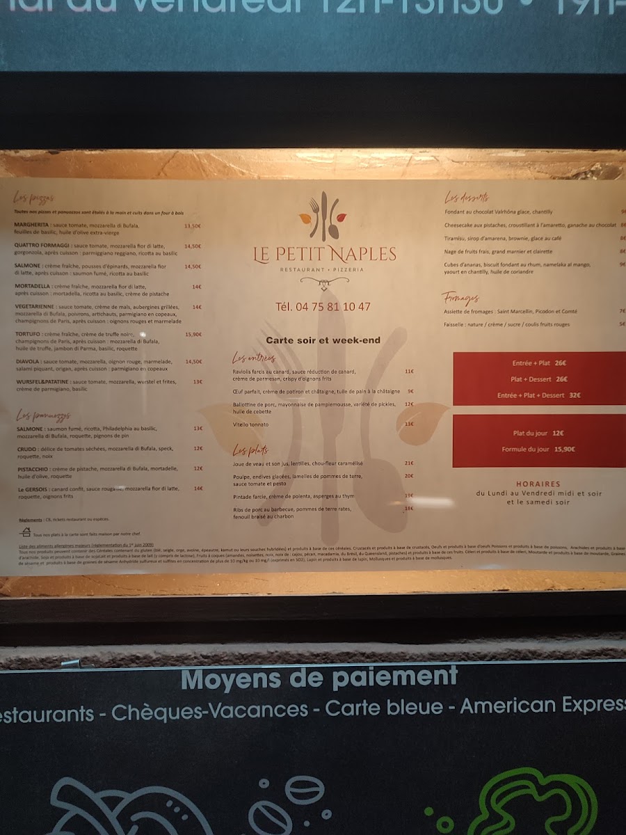 Menu Le Petit Naples-5