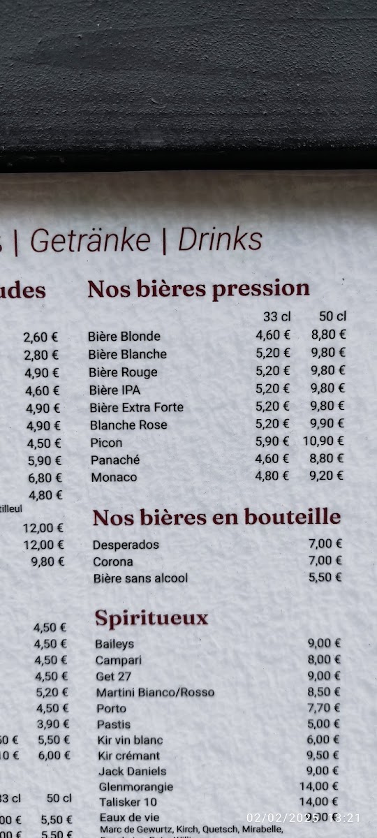 Menu Le Pilier Des Anges-9